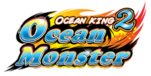 Ocean King 2: Ocean Monster Logo for Video Redemption Arcade Game