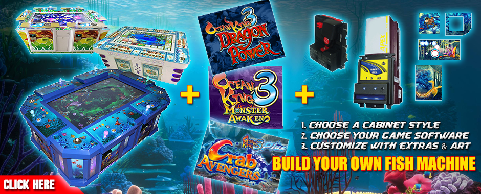 Ocean King Arcade Machine Fish Hunter Game